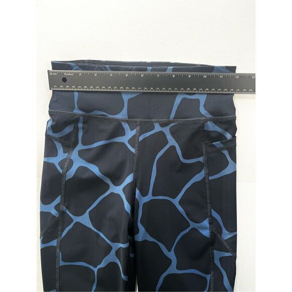 Sweaty Betty Zero Gravity High Waist 7/8 Tight Blue Animal Fragment Size US 0-2 - Picture 10 of 13